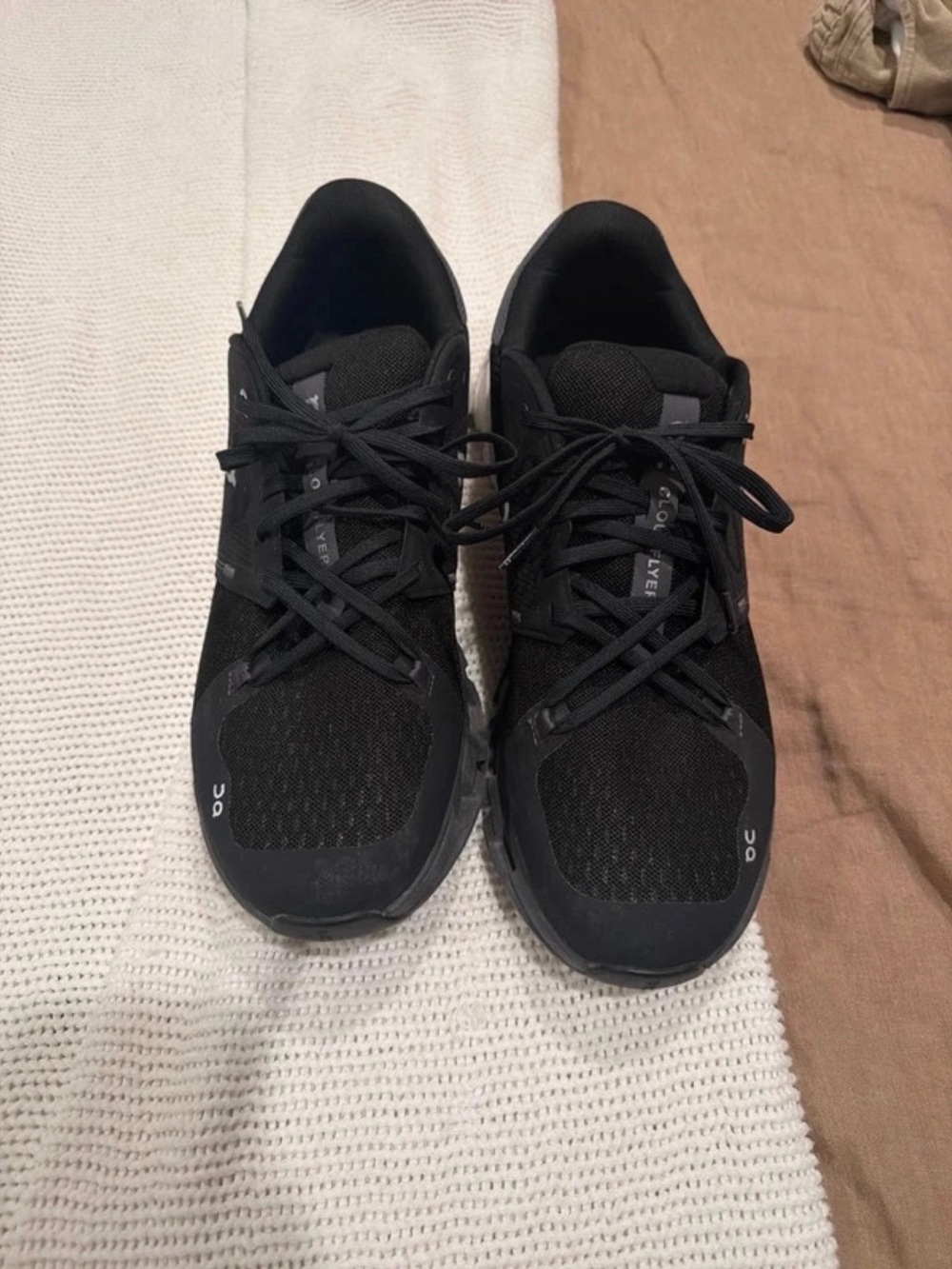 On Running Men's All-Black Athletic Running Shoes